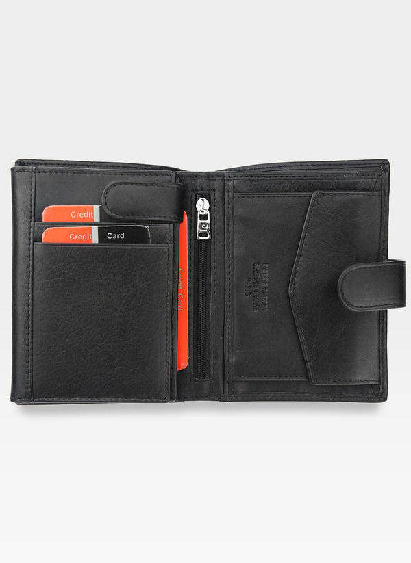 Vīriešu ādas maks Pierre Cardin Tilak60 326A, melns S434