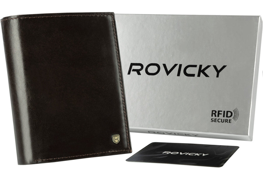 Vīriešu ādas maks Rovicky RV101 S423