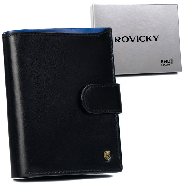 Vīriešu ādas maks Rovicky RV107 S417