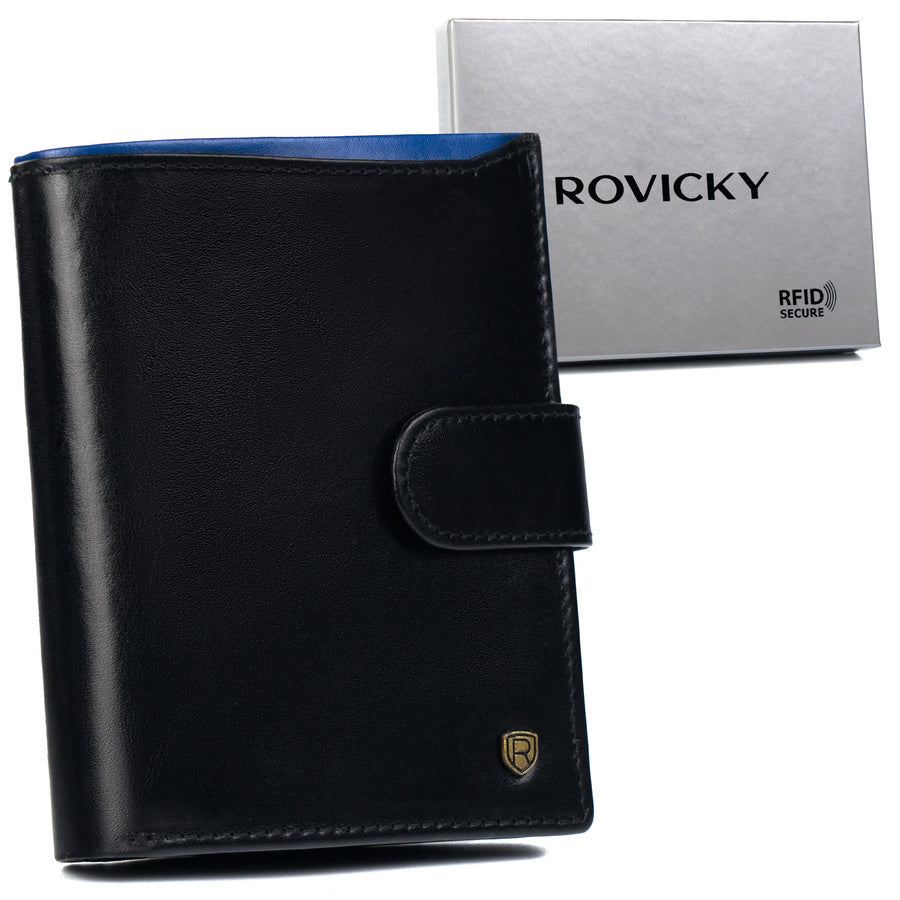 Vīriešu ādas maks Rovicky RV107 S417