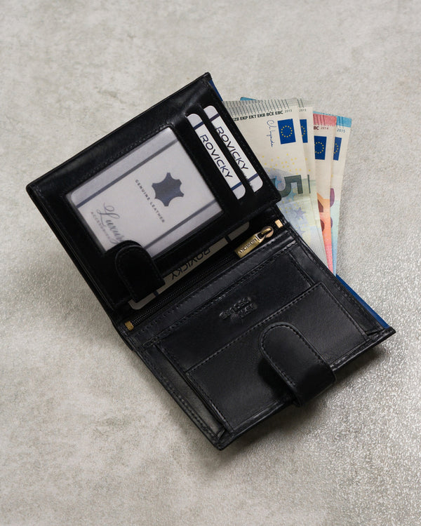 Vīriešu ādas maks Rovicky RV107 S417