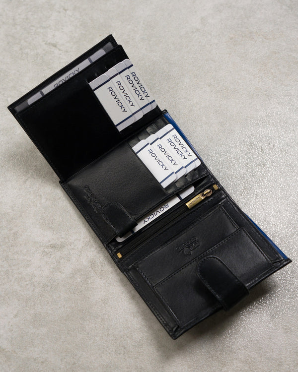 Vīriešu ādas maks Rovicky RV107 S417