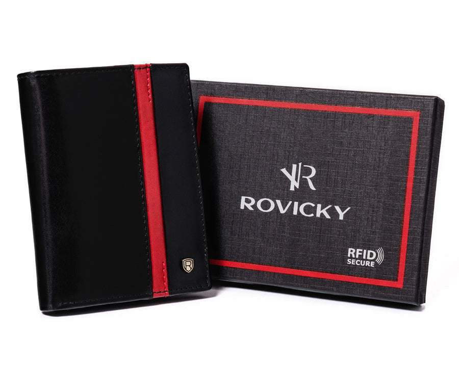 Vīriešu ādas maks Rovicky RV111 S412