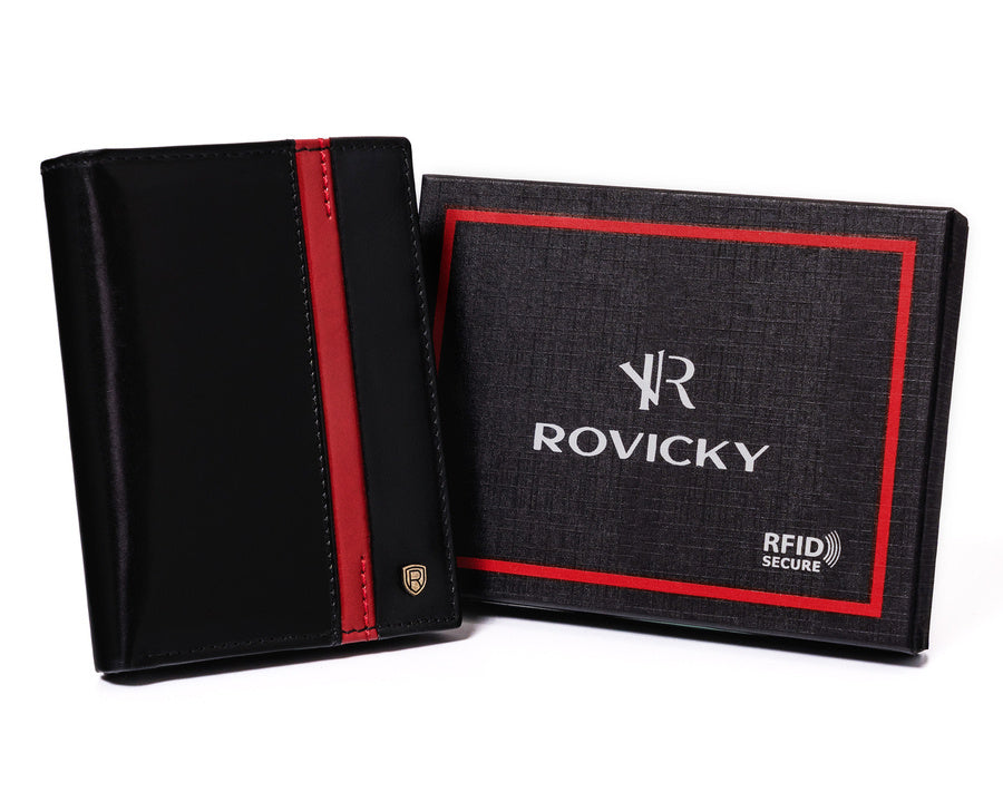 Vīriešu ādas maks Rovicky RV113 S410