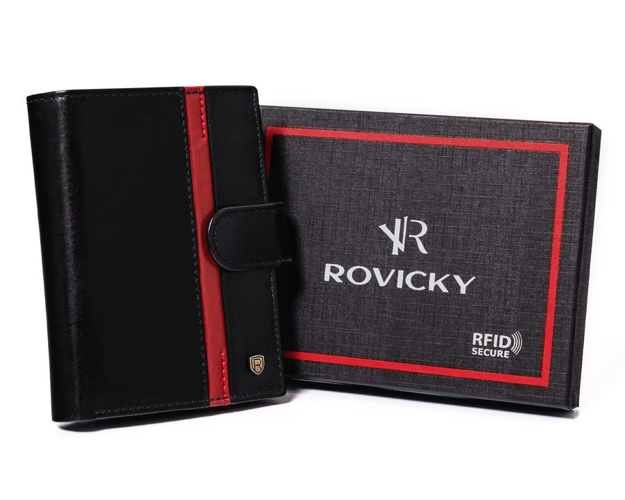 Vīriešu ādas maks Rovicky RV116 S407