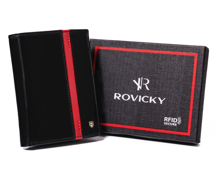 Vīriešu ādas maks Rovicky RV117 S406