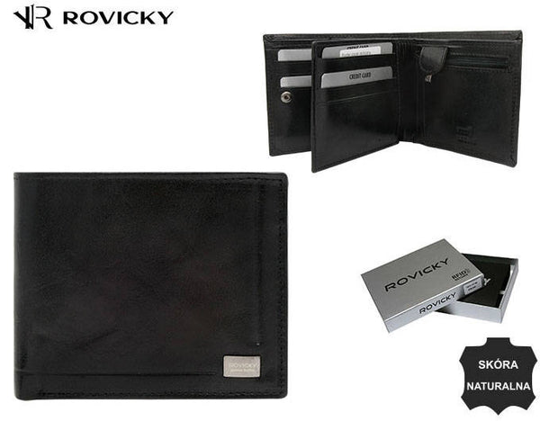 Vīriešu ādas maks Rovicky RV118 S405