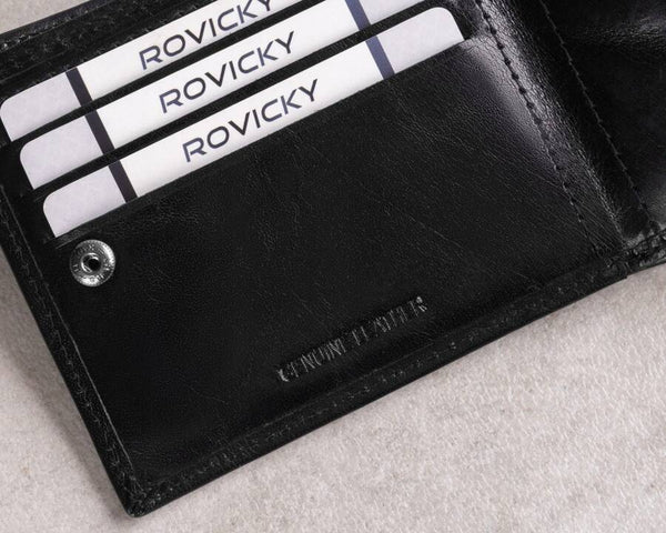 Vīriešu ādas maks Rovicky RV118 S405