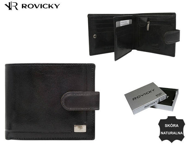 Vīriešu ādas maks Rovicky RV119 S404