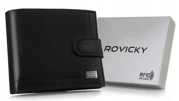 Vīriešu ādas maks Rovicky RV119 S404