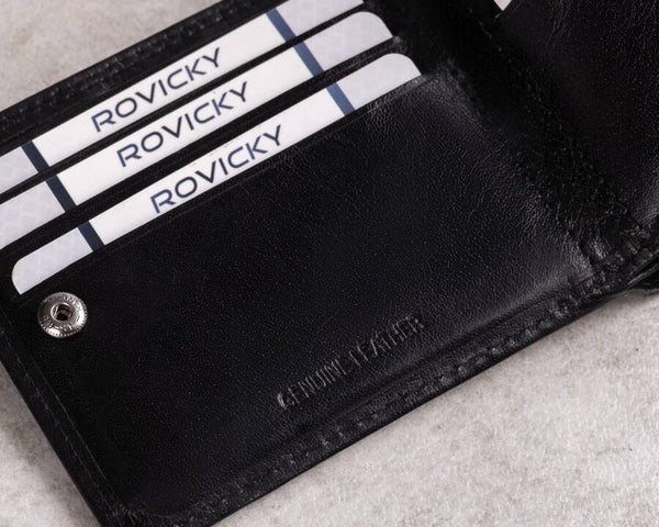 Vīriešu ādas maks Rovicky RV119 S404