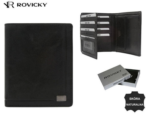 Vīriešu ādas maks Rovicky RV120 S402