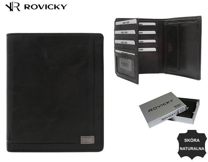 Vīriešu ādas maks Rovicky RV120 S402