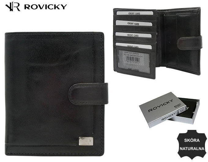 Vīriešu ādas maks Rovicky RV121 S401