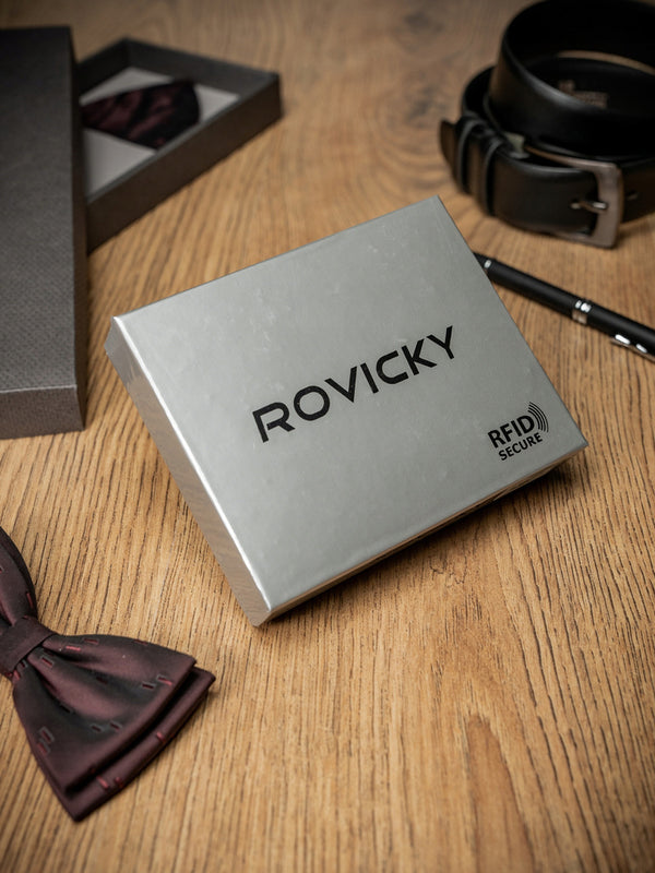 Vīriešu ādas maks Rovicky RV126 S396