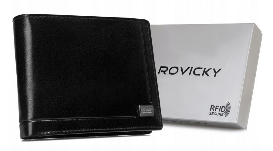 Vīriešu ādas maks Rovicky RV131 S390