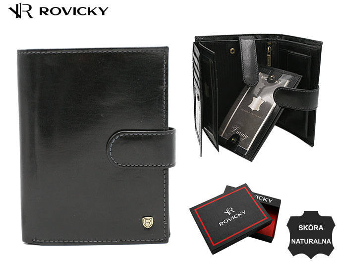 Vīriešu ādas maks Rovicky RV133 S388