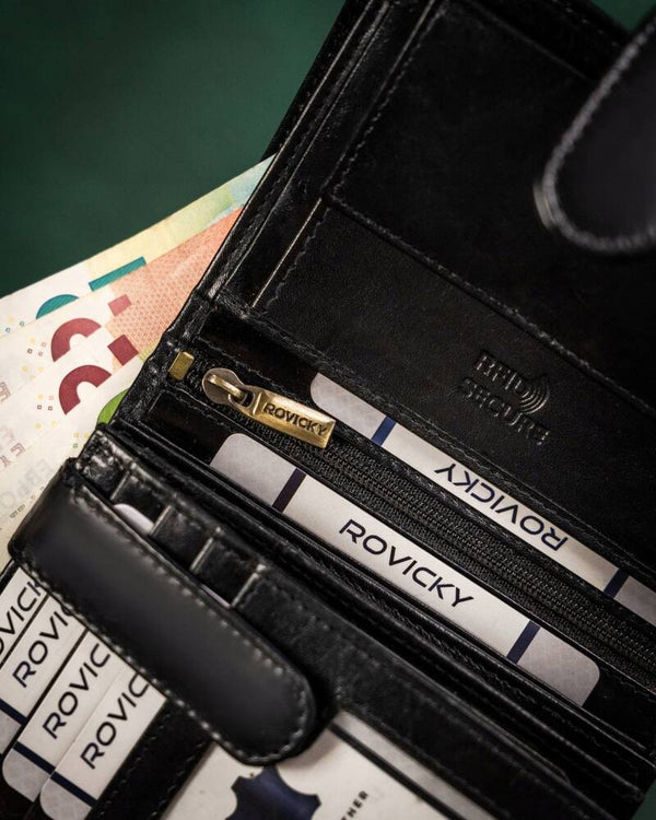 Vīriešu ādas maks Rovicky RV133 S388