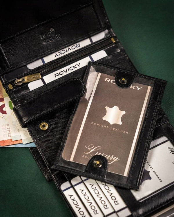 Vīriešu ādas maks Rovicky RV133 S388