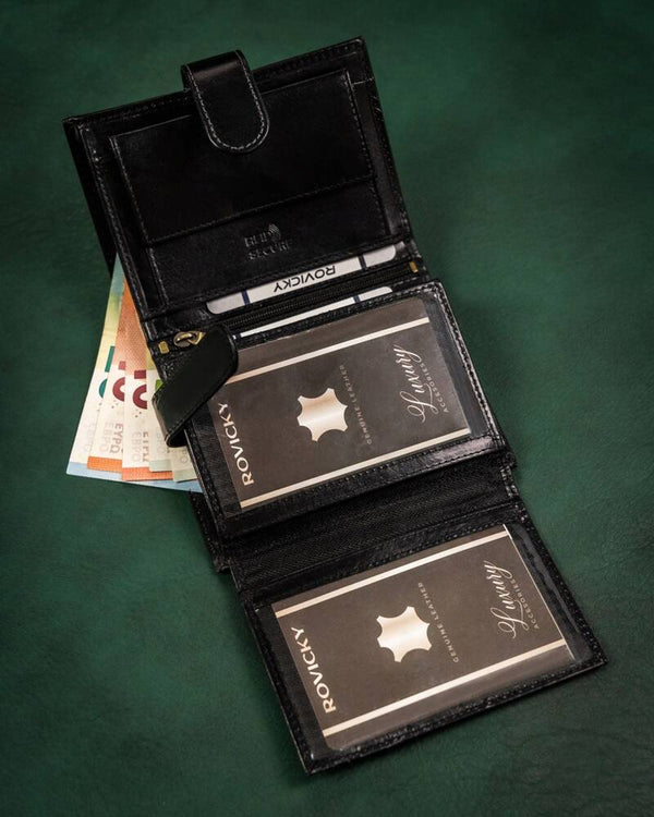 Vīriešu ādas maks Rovicky RV133 S388