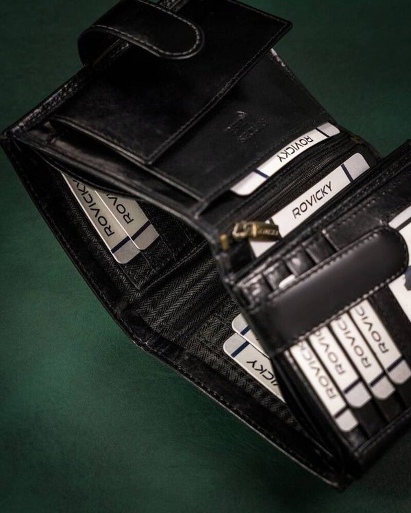 Vīriešu ādas maks Rovicky RV133 S388