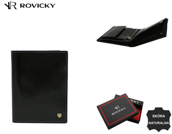 Vīriešu ādas maks Rovicky RV135 S386