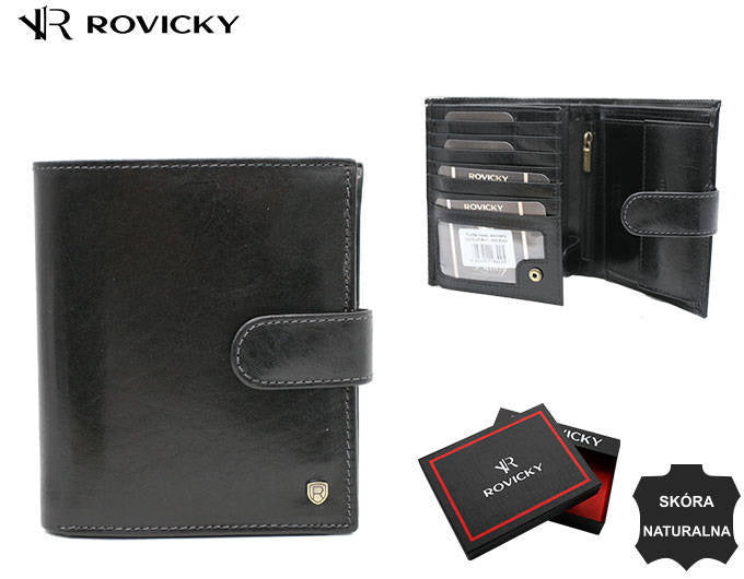 Vīriešu ādas maks Rovicky RV138 S383