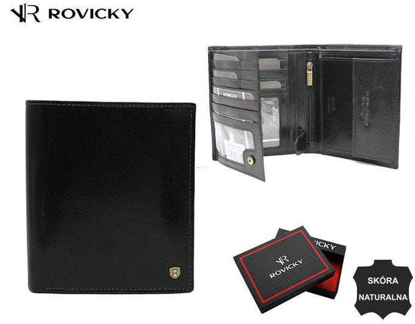Vīriešu ādas maks Rovicky RV139 S382