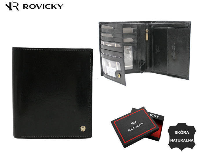 Vīriešu ādas maks Rovicky RV139 S382