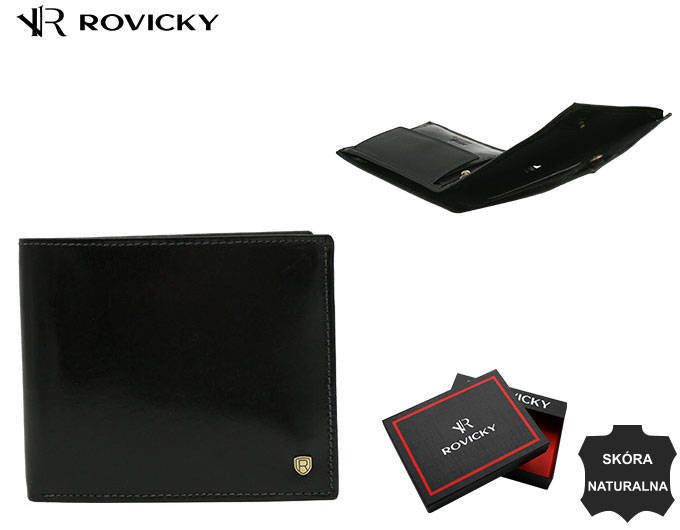 Vīriešu ādas maks Rovicky RV141 S379