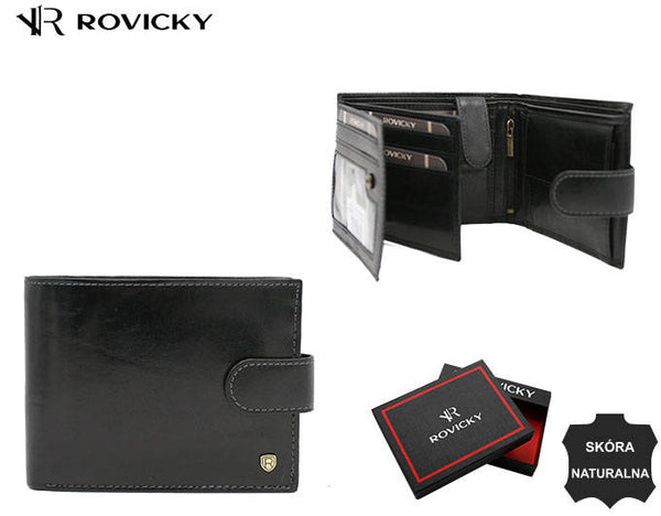 Vīriešu ādas maks Rovicky RV142 S378