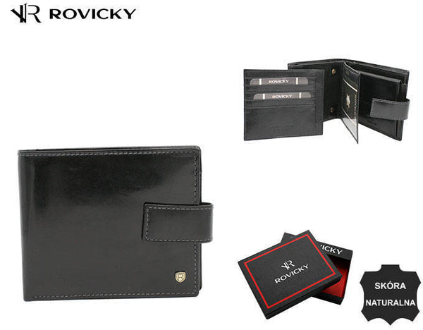 Vīriešu ādas maks Rovicky RV144 S376