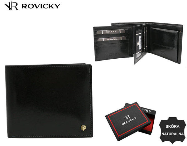 Vīriešu ādas maks Rovicky RV145 S375
