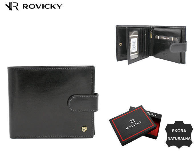 Vīriešu ādas maks Rovicky RV146 S374