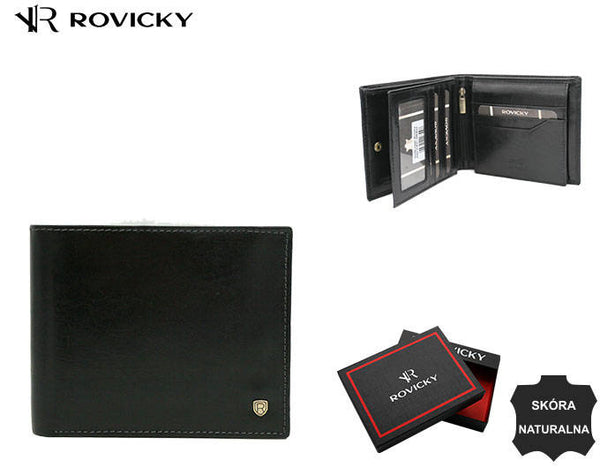Vīriešu ādas maks Rovicky RV147 S373