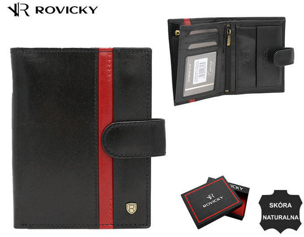 Vīriešu ādas maks Rovicky RV150 S369