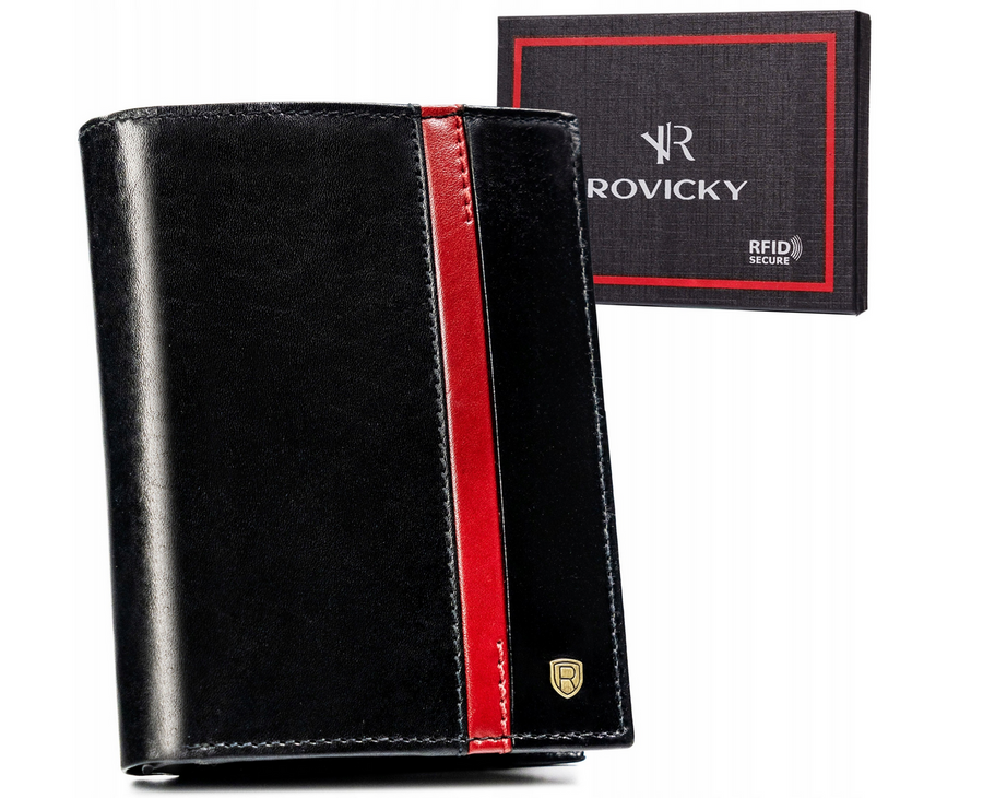 Vīriešu ādas maks Rovicky RV151 S368