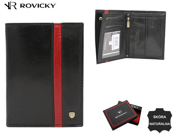 Vīriešu ādas maks Rovicky RV151 S368