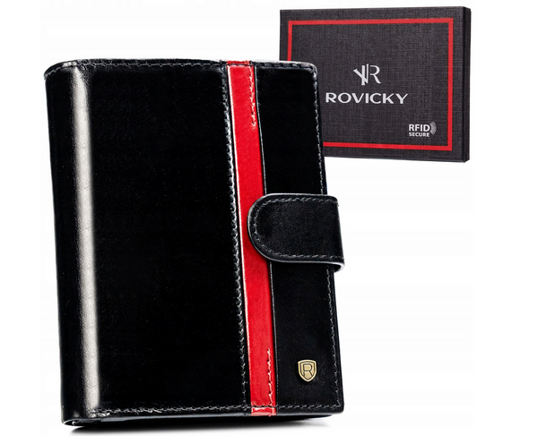 Vīriešu ādas maks Rovicky RV154 S365