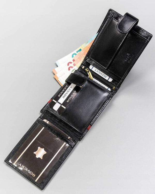 Vīriešu ādas maks Rovicky RV158 S361