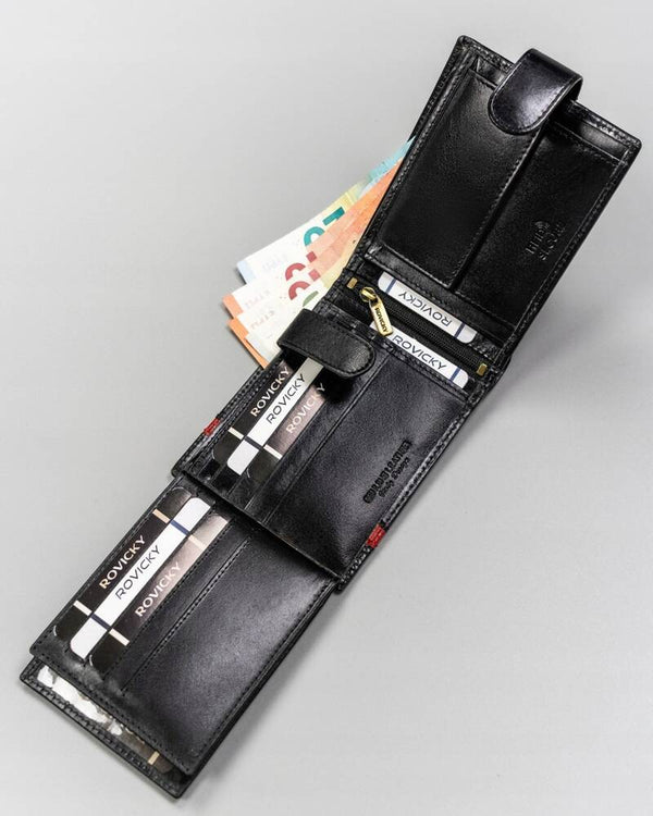 Vīriešu ādas maks Rovicky RV158 S361