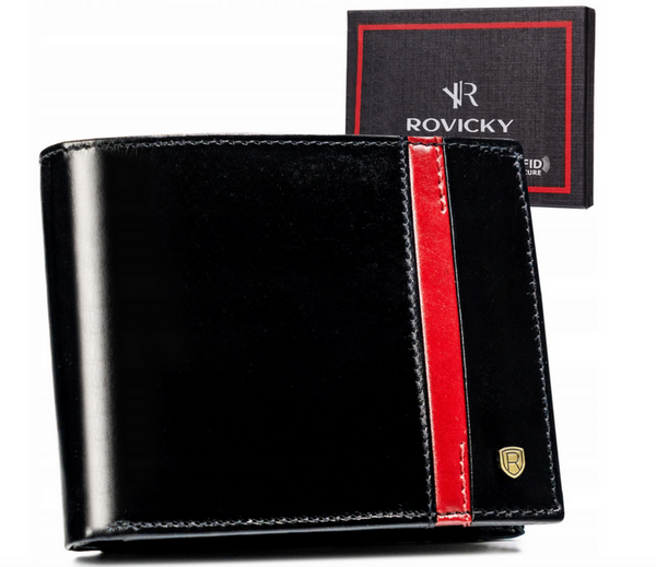 Vīriešu ādas maks Rovicky RV164 S354