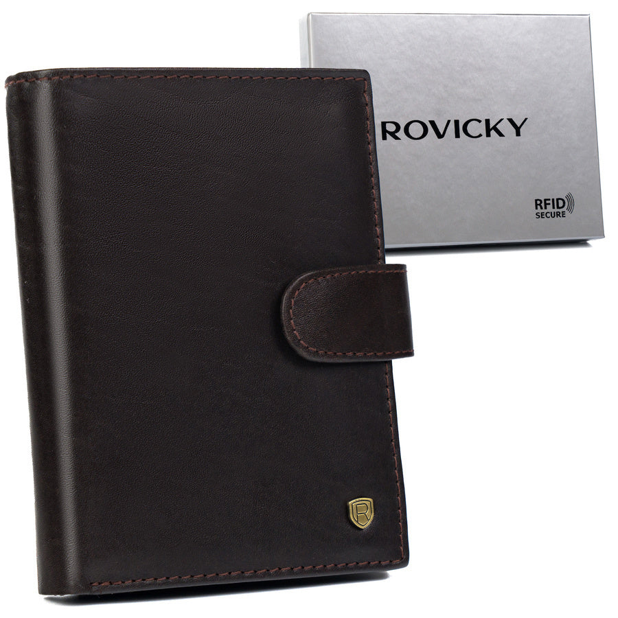 Vīriešu ādas maks Rovicky RV166 S353