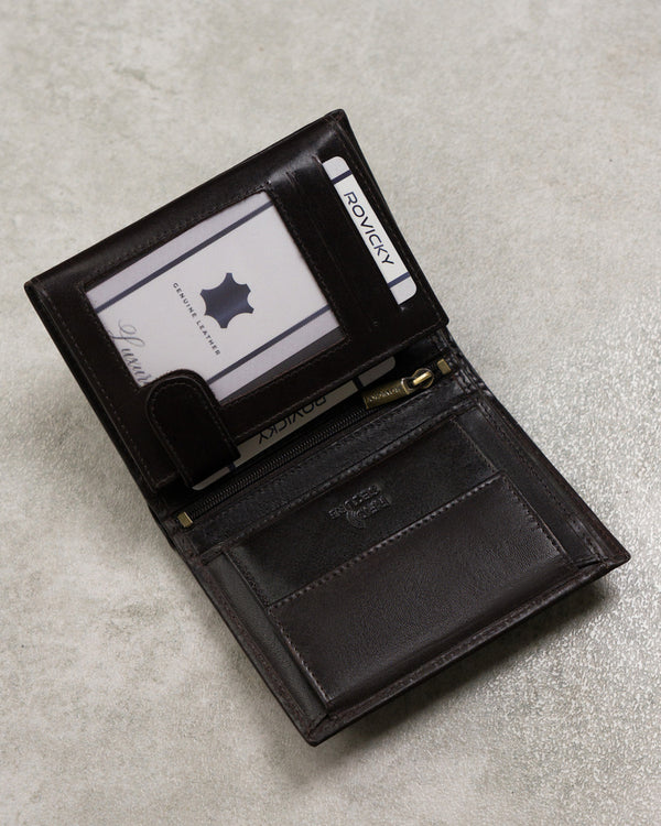 Vīriešu ādas maks Rovicky RV167 S352