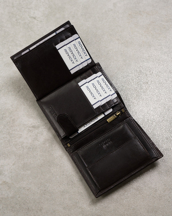 Vīriešu ādas maks Rovicky RV167 S352