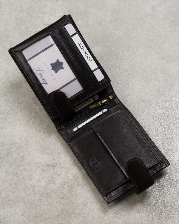 Vīriešu ādas maks Rovicky RV169 S350