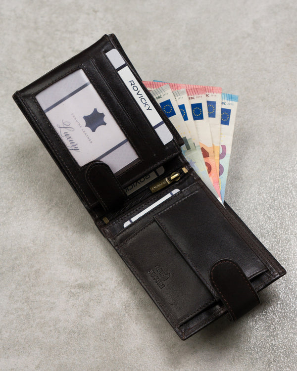 Vīriešu ādas maks Rovicky RV169 S350