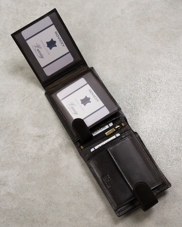 Vīriešu ādas maks Rovicky RV169 S350