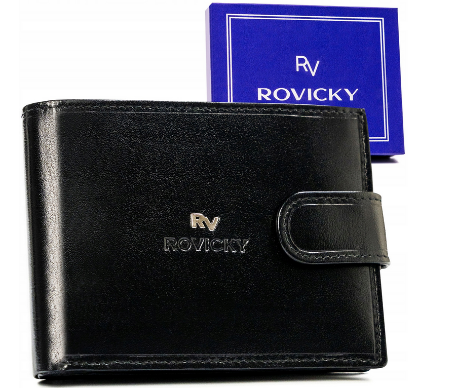 Vīriešu ādas maks Rovicky RV183 ​​​​S334