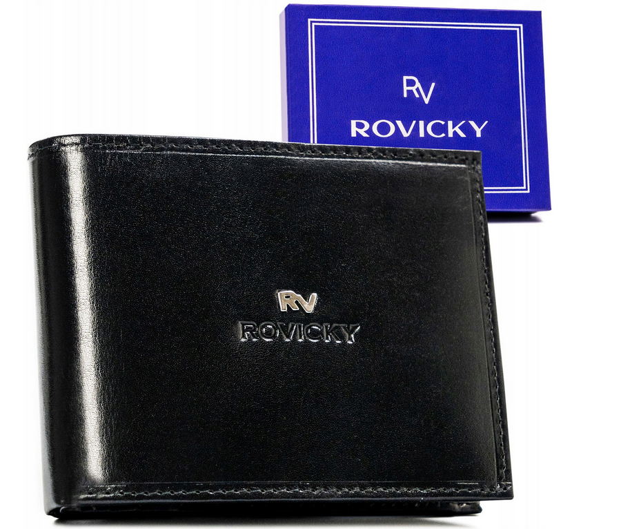 Vīriešu ādas maks Rovicky RV190 S326